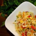 Вкусный и питательный салат с ветчиной и пекинской капустой