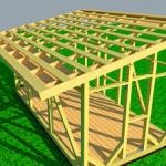 Do-it-yourself construction of outbuildings in the country