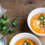 Sopa de Cuaresma con garbanzos y verduras Cómo hacer una rica sopa de garbanzos