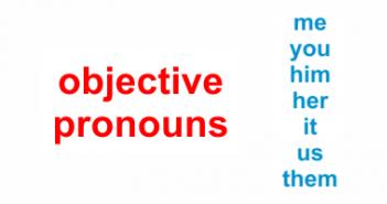 Pronominien, verbien muotojen käyttö