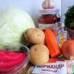Kuinka valmistaa herkullista borssia sianlihalla - vaiheittainen resepti ruoanlaittovalokuvilla