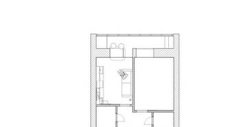 Spojenie balkón (loggia) s kuchyňou, izba Prestavba spájajúca loggiu s kuchyňou