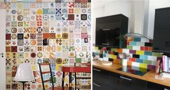 Dizajn zidnih i podnih pločica: veličina, boja, uspješne kombinacije